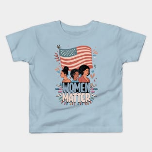 Black Women Matter Kids T-Shirt